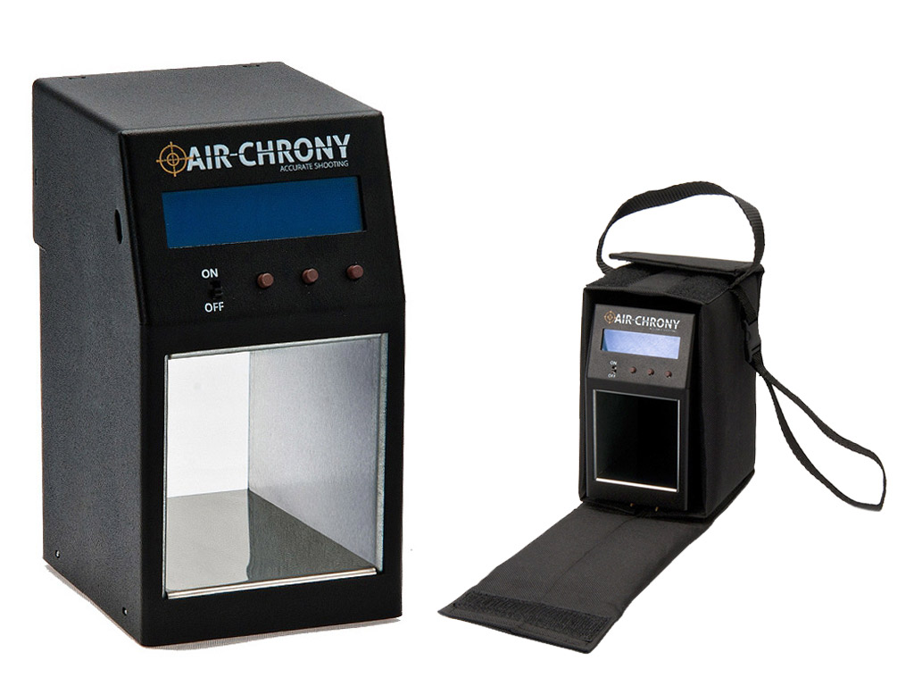 Geschwindigkeitsmessgerät Air Chrony MK3 mit gepolsterter Tra