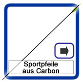 Sportpfeile aus Carbon