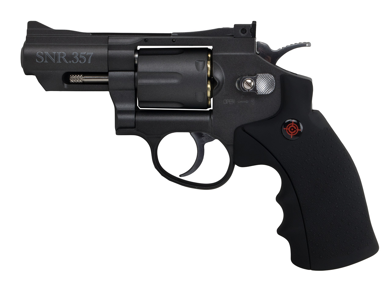 CO2 Revolver Crosman SNR.357 Snub Nose Kaliber 4,5 mm BB und Diabolo (P18)