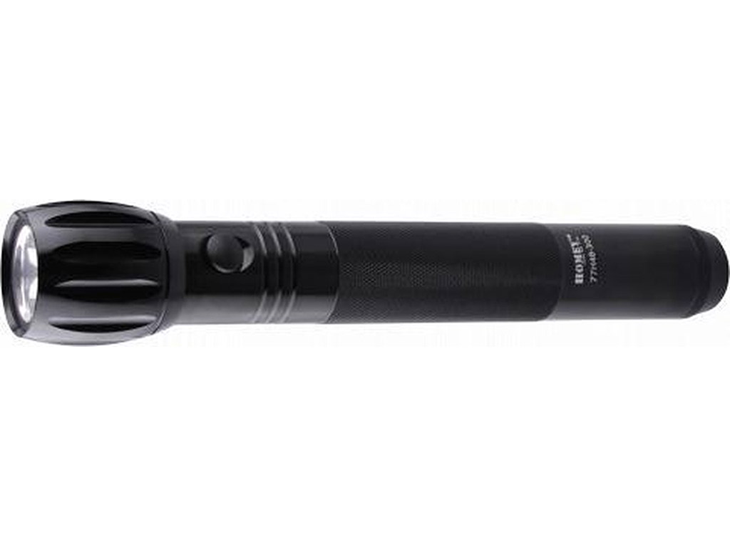 KH Security Stablampe Travel Pro, LED, Maße 31,5 x 4,5 cm, schwarz, Stoßfest