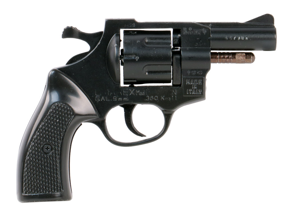 Schreckschuss Revolver Umarex Champion Beschuss 1993 Druckguss schwarz Kaliber 9 mm R.K. (P18)<b>+ 50 Schuss und Ballistol</b>