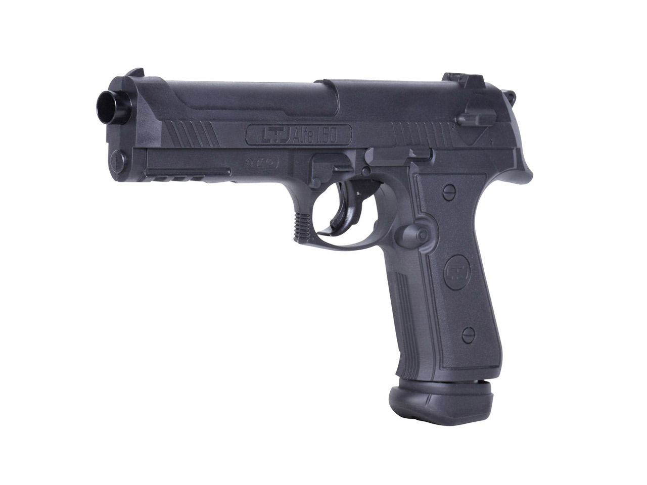 CO2 Pistole RAM Markierer LTL Alfa 1.50 Defence Training Marker für Gummi-, Pfeffer- und Farbkugeln Kaliber .50 (P18)