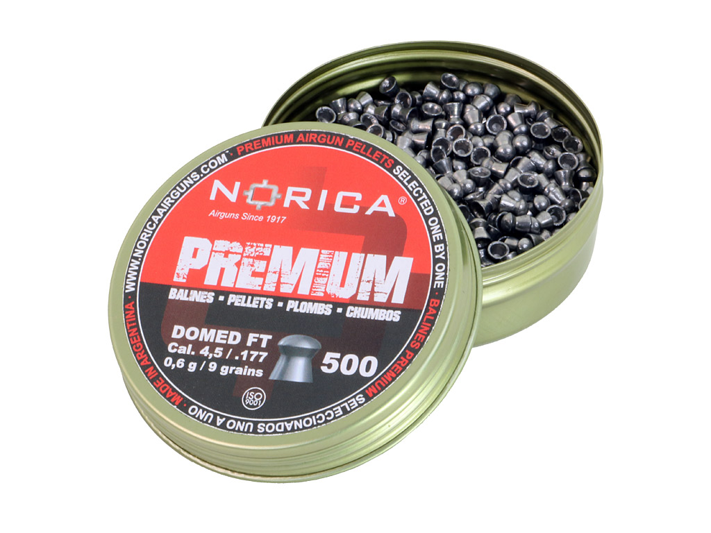 Rundkopf Diabols Norica Premium Domed FT Kaliber 4,5 mm 0,60 g 500 Stück