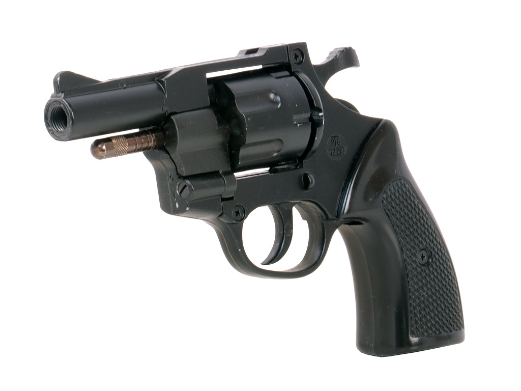 Schreckschuss Revolver Umarex Champion Beschuss 1993 Druckguss schwarz Kaliber 9 mm R.K. (P18)<b>+ 50 Schuss und Ballistol</b>