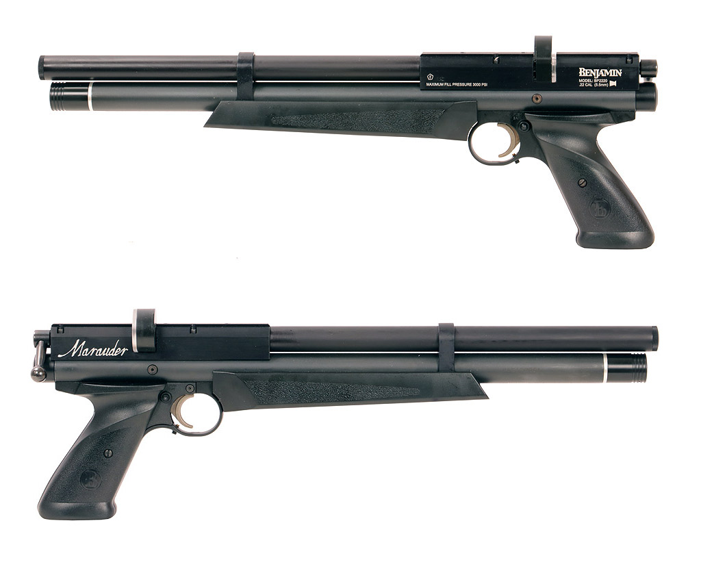 Pressluftpistole Crosman Marauder mit Anschlagschaft Kaliber 5,5 mm Diabolo (P18)