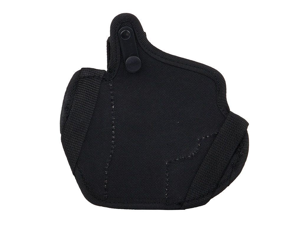 Schnellziehholster Formholster Gürtelholster für mittlere Revolver 2,5/3 Zoll Cordura schwarz