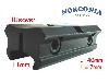 Norconia Montagenadapter-Schiene von 11 mm Prismenschiene auf 22mm Weaver, 40 mm kurz