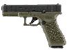 CO2 Softair Pistole Glock 17 Gen5 Battlefield Green Blow Back Metallschlitten Kaliber 6 mm BB (P18)