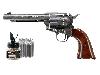 CO2 Revolver Colt Single Action Army SAA .45 5.5 Zoll Antik Finish Kaliber 4,5 mm BB (P18)<b>+ Stahlrundkugeln CO2 Kapsel</b>