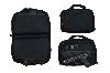 Pistolentasche Transporttasche Coptex 32 x 24 cm abschließbar Polyester  Zusatztasche mit 5 Gummizügen schwarz