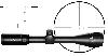 Zielfernrohr von Hawke Modell Vantage IR 1 Zoll 4-12x40 AO, Absehen Rimfire .22 WMR
