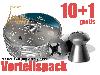 10+1 GRATIS x 200 Stück H N Jagd-Diabolo BARACUDA HUNTER EXTREME, Kal. 5,5 mm