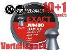 10+1 GRATIS x 500 St. JSB Rundkopf Diabolo EXACT JUMBO, FT, Kal 5,50 mm, 1,030 g