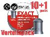 10+1 GRATIS x 400 St. Rundkopf-Diabolo JSB EXACT MONSTER, Kal. 4,52 mm, 0,870 g