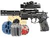 CO2 Pistole Beretta M92 FS XX-Treme schwarz Red Dot Top Point I Kaliber 4,5 mm Diabolo (P18)<b>+ Diabolos Zielscheiben CO2 Kapsel Speedloader</b>