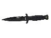 Dolch United Cutlery Combat Commander Boot Knife Black Stahl AUS-8 Klingenlänge 13,3 cm inklusive Schulterholster (P18)