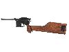 Deko Mauser C96 Automatikpistole mit Gewehranschlagschaft Deutschland 1896 Länge 65 cm