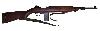 Deko Gewehr Karabiner M1, Kaliber .30, USA 1941, mit Trageriemen