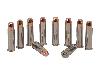 Dekopatronen Revolverpatronen Kaliber .38 Special Nickelhülse mit Flatpoint Rundgeschoss Kupfer blinde Originalpatronen 10 Stück (P18)