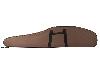 Gewehrfutteral Gewehrtasche 118 x 24 cm abschließbar Cordura Noppenschumeinlage braun