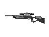 Pressluftgewehr Weihrauch HW 100 TK Special Edition Black Carbine schwarzer Synthetik-Lochschaft Schalldämpfer Kaliber 4,5 mm (P18)