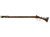 Vorderlader Steinschlossgewehr English Lock Fishtail Fowler Muskete, Kaliber .75 bzw. 19 mm (P18)