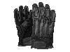 Quarzsand-Handschuhe Defender, Rindsleder, schwarz, Spandex, Größe L