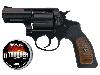 Schreckschuss Revolver Melcher ME 38 Compact brüniert schwarz brauner Kunststoffgriff Kaliber 9 mm R.K. (P18) <b>+ 50 Schuss</b>