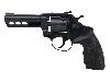 Schreckschuss Revolver Steel Dog 4 Zoll Duty TAC brüniert Stahl Kaliber .209 Zündhütchen (P18)