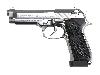 CO2 Pistole NxWerks NX 92 Premium Chrome Blowback Vollmetall Kaliber 4,5 mm BB (P18)