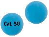 Gummikugeln Rubberballs RAP4 Kaliber .50 blau 100 Stück