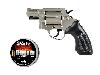 Schreckschuss Revolver Record Chief 2 Zoll stainless Kaliber 9 mm R.K. (P18) <b>+ 50 Schuss</b>