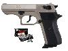 Schreckschuss Pistole Record Cop stainless Kaliber 9 mm P.A.K. (P18) <b>+ 50 Schuss</b>