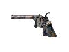 Mini Perkussionspistole Pedersoli Derringer Remington Rider Buntgehärtet Kaliber 4,5 mm (P18)