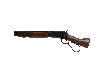 Deko Westerngewehr Kolser Winchester Mare's Leg Short realistisches Repetieren mit Hülsenauswurf Länge 55 cm schwarz