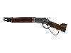 Deko Westerngewehr Kolser Winchester Mare's Leg Short realistisches Repetieren mit Hülsenauswurf Länge 55 cm altgrau