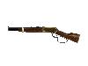 Deko Westerngewehr Kolser Winchester Mare's Leg 26 Zoll realistisches Repetieren mit Hülsenauswurf Länge 67 cm messing