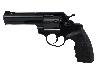 Schreckschuss Revolver Steel Cop 4 Zoll Vollstahl schwarz mit Laufgewinde Kaliber 9 mm R.K. (P18)