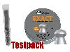 Testpack - JSB Exact King Lead Free Diabolo, Rundkopf, glatt, bleifrei, 1,070 g, Kaliber 6,35 mm, 20 Stück