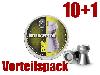 Vorteilspack 10+1 Hohlspitz Diabolos BSA Master Interceptor Kaliber 4,5 mm 0,49 g glatt 11 x 450 Stück