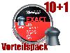 10+1 GRATIS - Diabolo JSB Exact .35, Field Target, Rundkopf, glatt, 5,25 g, Kaliber 9,0 mm, 11x 100 Stück